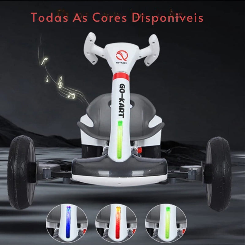 *"Lançamento 2024: Kart Elétrico Infantil - O Presente Perfeito para o Dia das Crianças! Velocidade de 15 km/h, Super Resistente e Seguro!