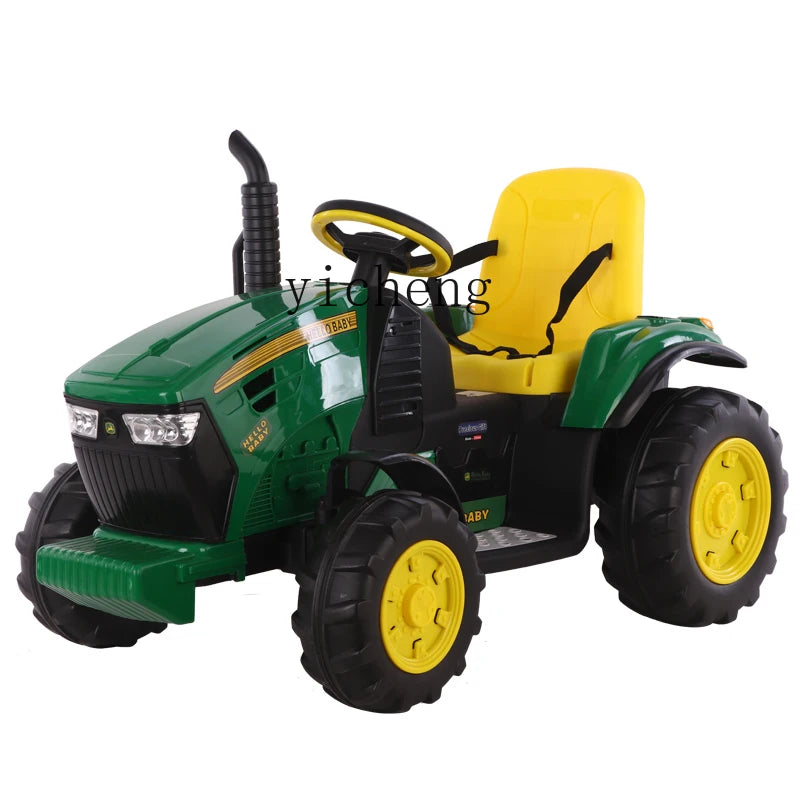 XL Tractor Electric Toy Car with Bucket Child Baby Remote Control Double Car Oversized