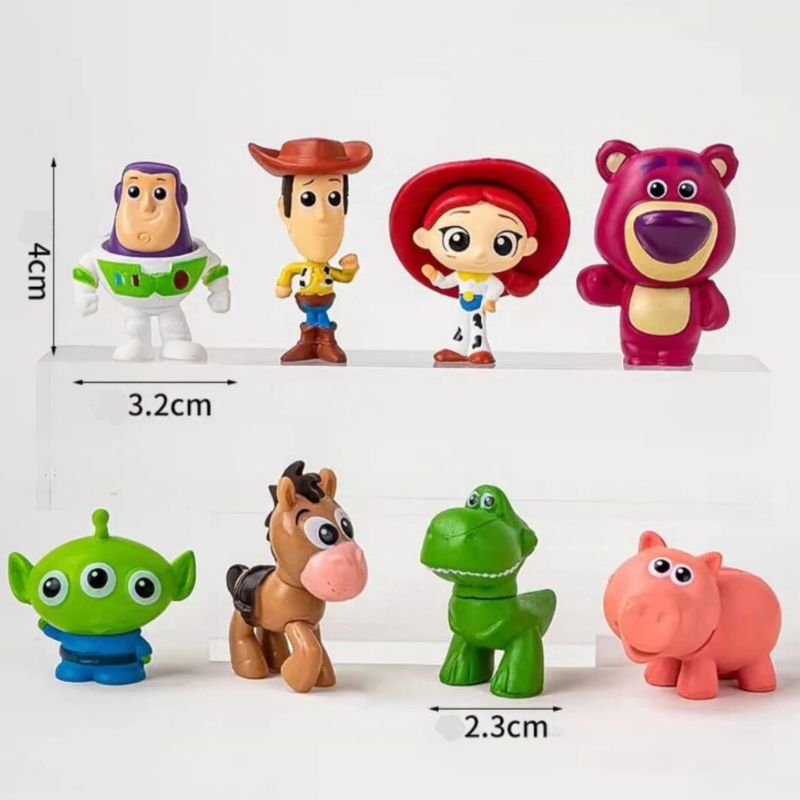 "Universo Toy Story 4: Kit Mágico com 15 Personagens em Miniatura!"